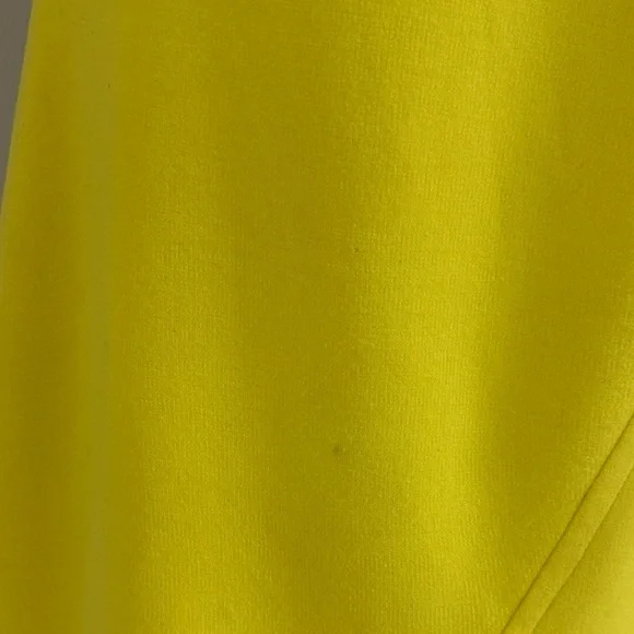 St. John Bright Yellow Asymmetrical Dress - Picture 13 of 15